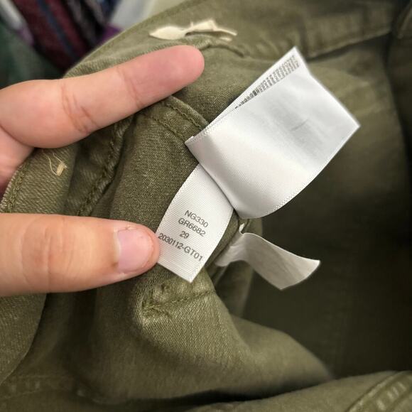 Madewell 11" High Rise Flare Jeans Distant Surplus Size 29 - Picture 8 of 8